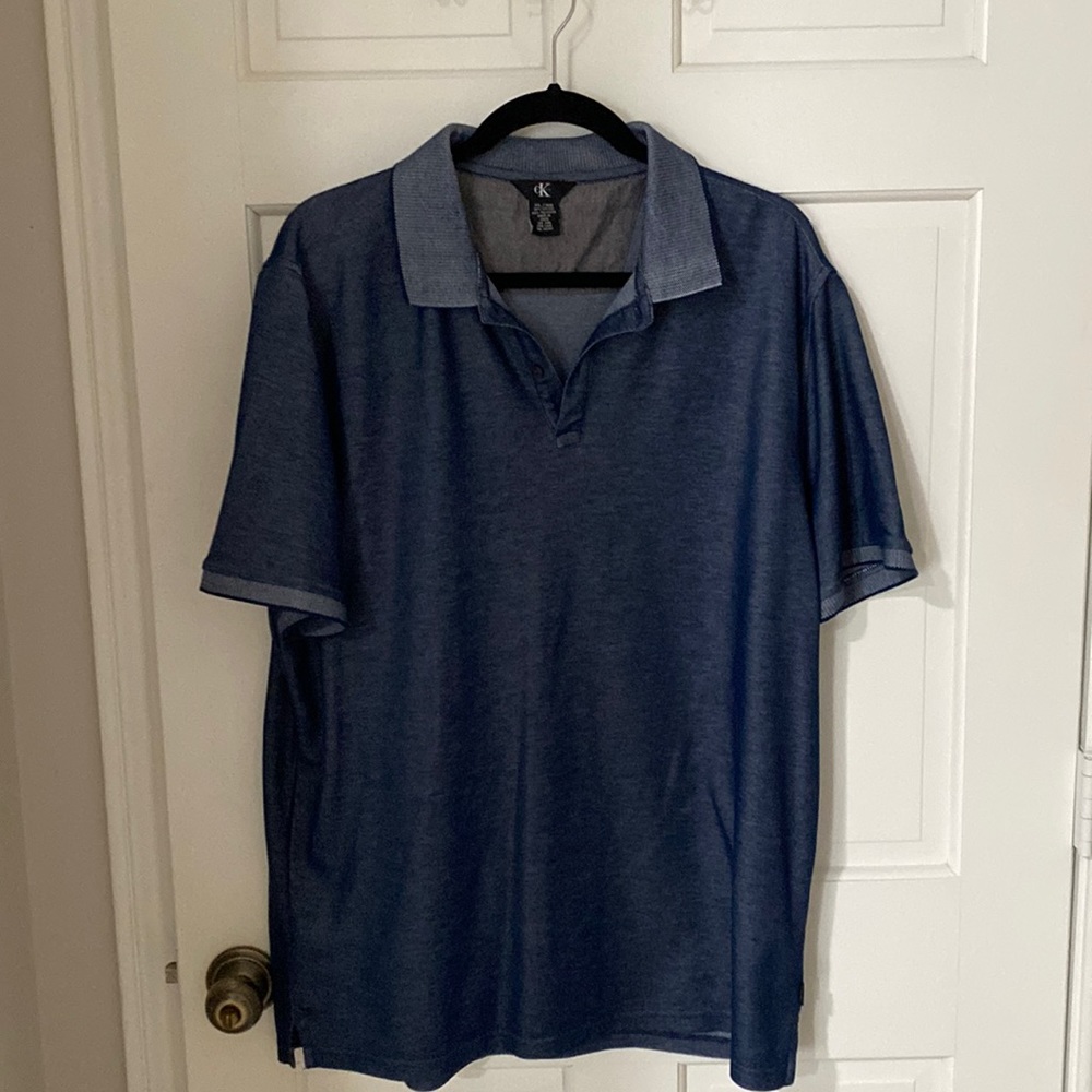 XL Navy Calvin Klein Polo